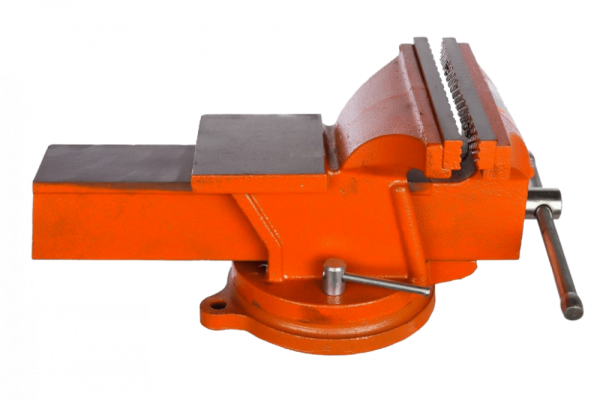 Тиски слесарные, поворотные, с наковальней SPARTA 100 мм