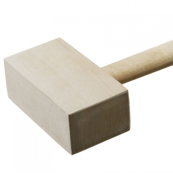 Киянка деревянная прямоугольная ЗУБР 600 гр