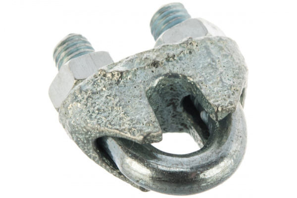 Дугообразный зажим троса 5мм DIN741