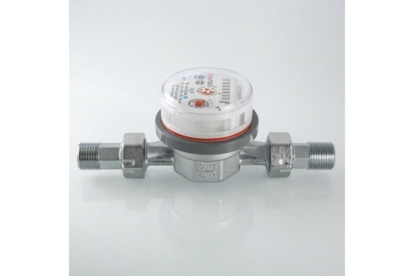 Водосчетчик 1/2 универ., квартирный,до +90*С 1,5м3 1/2" 110мм Valtec