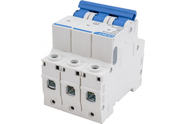 Выключатель автоматический модульный 3п C 32А 4,5кА NXB-63S CHINT