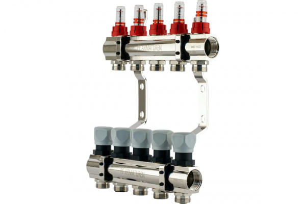 Коллекторная группа для отопления Millennium 1*х3/4x5 вых