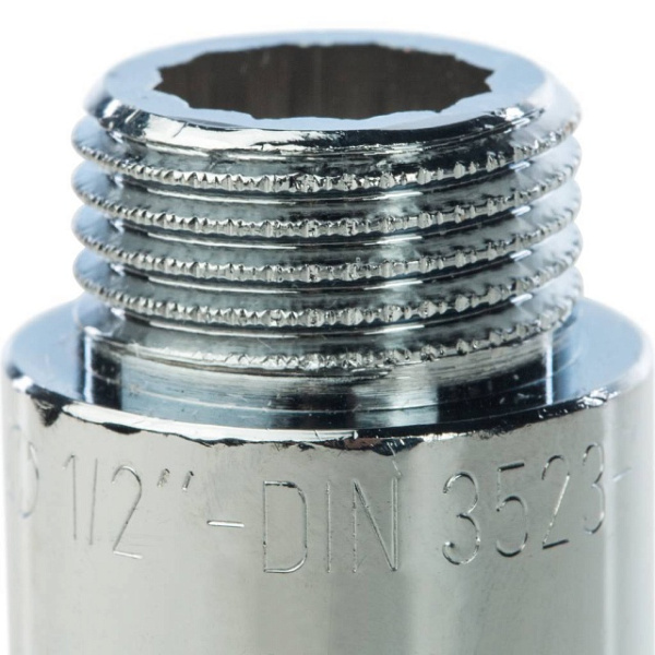 Удлинитель 1/2 60мм Хром