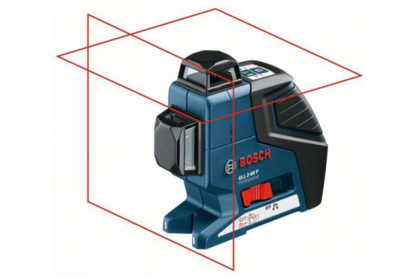Линейный лазерный нивелир BOSCH GLL 2-80 P + штатив BS 150