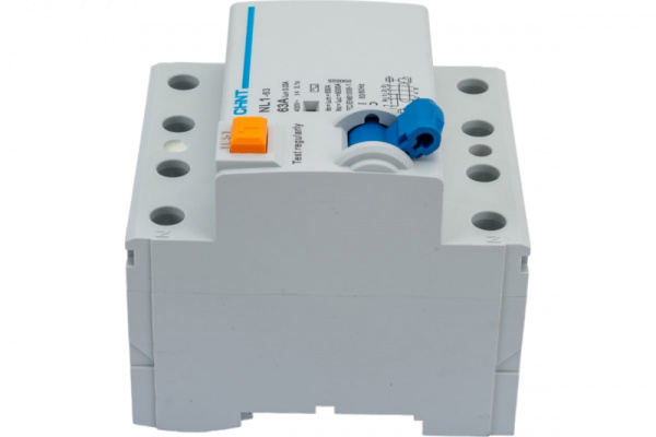 Выключатель авт. диф. тока (УЗО) NXL-63 CHINT 4п 63А 30мА тип AC 6кА