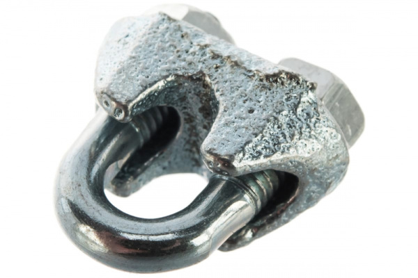 Дугообразный зажим троса 3мм DIN741