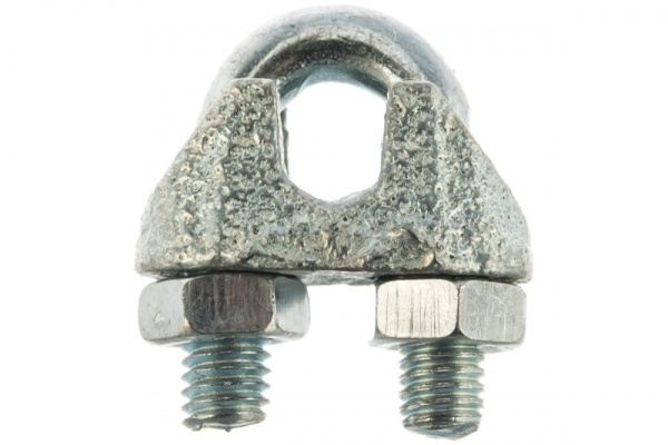 Дугообразный зажим троса 5мм DIN741