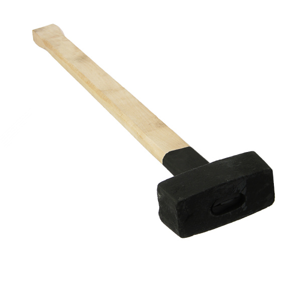 Кувалда литая, деревянная рукоятка Россия 5000 гр