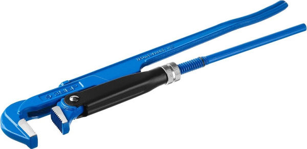 Ключ трубный рычажный ЗУБР ПРОФЕССИОНАЛ прямые губки №2