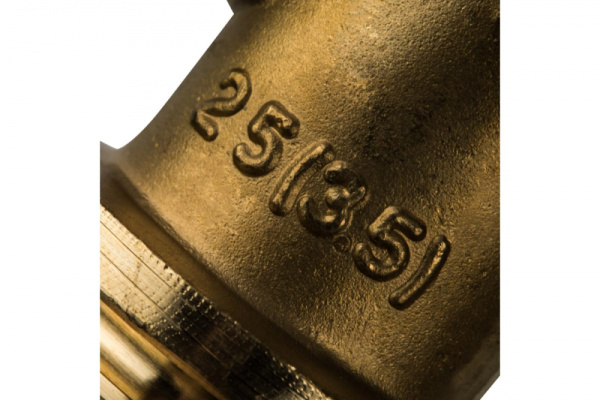 Угольник настенный с креплением 25xRp 3/4″ STOUT