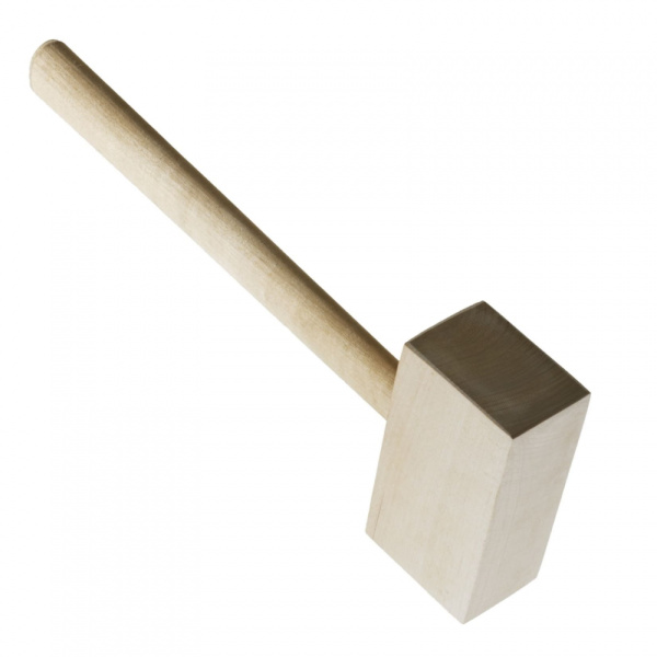 Киянка деревянная прямоугольная ЗУБР 600 гр