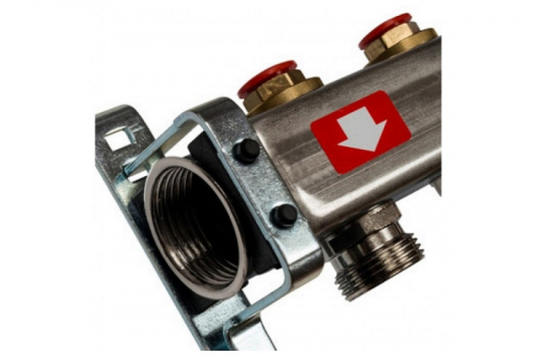 Коллекторная группа для отопления STOUT 1*3/4x5 вых