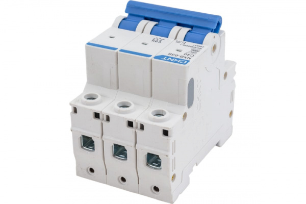 Выключатель автоматический модульный 3п C 40А 4,5кА NXB-63S CHINT