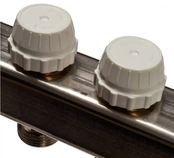 Коллекторная группа для отопления STOUT 1*3/4x2 вых