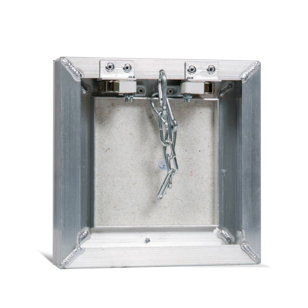 Люк под плитку со съемной дверцей Контур 18х18