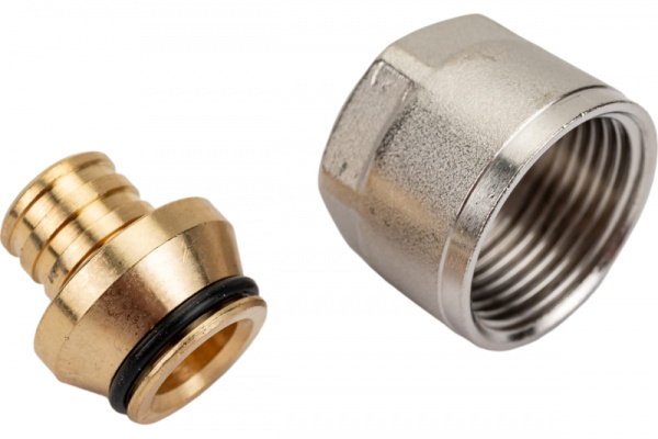 Фитинги компрессионные для труб PE-X 20х2,8х3/4″ STOUT