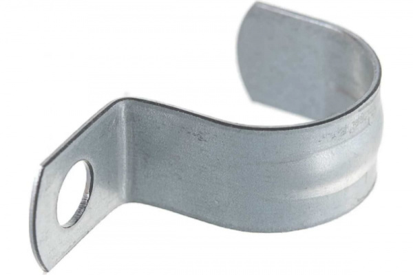 Скоба крепежная однолапковая СМО d12-13мм металл