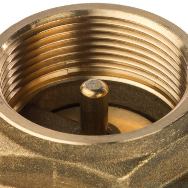 Обратный клапан пружинный, муфтовый, с металлическим седлом, 1