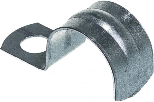 Скоба крепежная однолапковая СМО d12-13мм металл