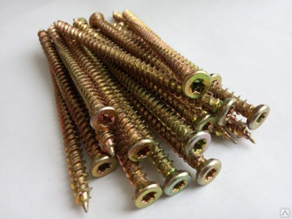 Шуруп по бетону Нагель 7,5х112 желтый цинк