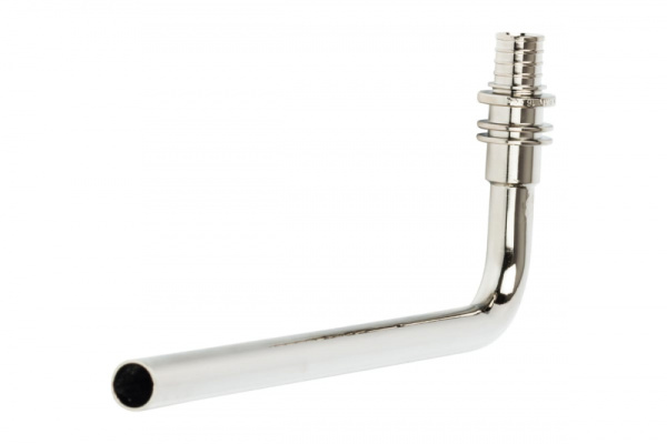 Трубка для подключения радиатора, Г-образная 20/250 STOUT