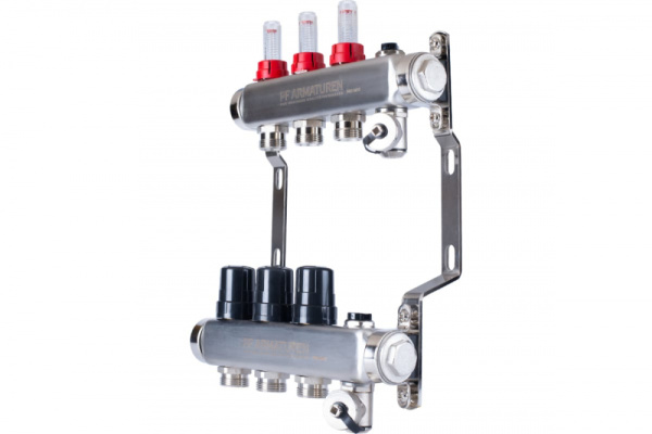 Коллекторная группа для отопления Millennium 1*х3/4x3 вых