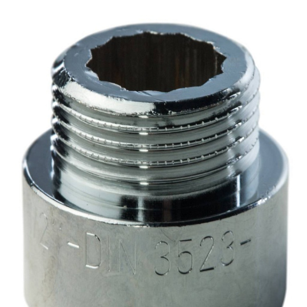 Удлинитель 1/2 20мм Хром