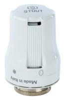 Термостатическая головка Stout M30x1.5 жидкостная 6-28°C (SHT 0002 003015)