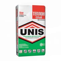 Юнис Теплон 30кг Штукатурка гипсовая / цвет серый
