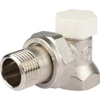 Клапан запорно-балансировочный угловой Stout 3/4" для радиатора (SVL 1156 000020)