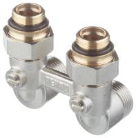 Узел нижнего подключения Rehau 1/2 - 3/4 угловой (арт. 12407371001)