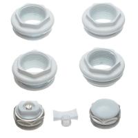 Монтажный комплект Stout для подключения радиатора Stout 3/4" цвет RAL 9016 (SKU-0111-000134)