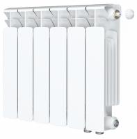 Радиатор Rifar Base Ventil 350 - 6 секций подключение нижнее (правое)