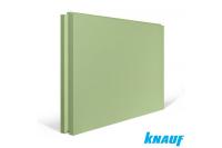 Плита гипсовая пазогребневая Кнауф (Knauf) полнотелая влагостойкая ПГПВ 667х500х80мм