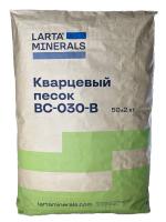 Песок кварцевый ВС-030 фракция 0,1-0,4мм Русеан 50кг