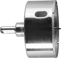 Коронка алмазная по кафелю и стеклу ЗУБР 90мм