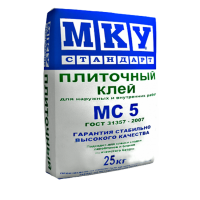 Клей плиточный МКУ МС5 25кг