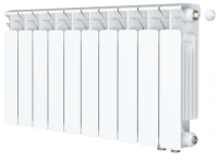 Радиатор Rifar Base Ventil 350 - 10 секций подключение нижнее (правое)