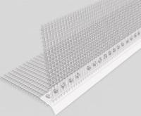 Профиль-капельник с арм.сеткой 10х10см х 2,5м ПВХ