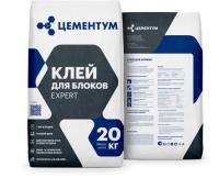 Клей для пеноблока EXPERT Цементум 20кг (72шт/поддон)