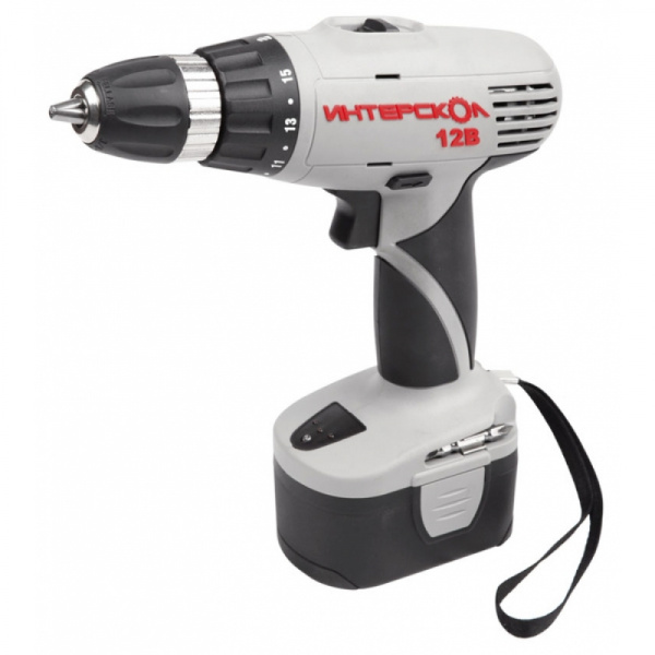 Дрель шуруповёрт аккумуляторная Интерскол ДА-10/12М3