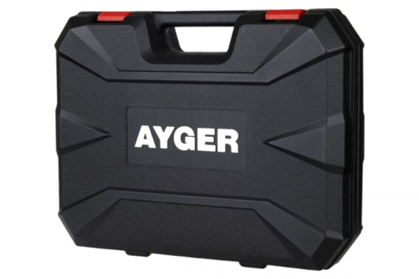 Угловая шлифовальная машина аккумуляторная AYGER 125 мм, AG18BL4