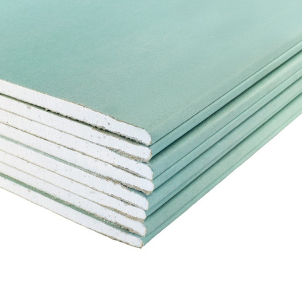 Гипсокартонный лист (ГКЛВ) Волма влагостойкий 2500х1200х12,5мм