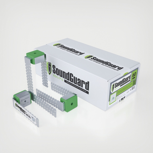 Виброизоляционное крепление SoundGuard Vibro P 6 под шпильку