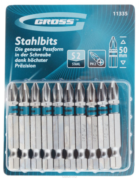 Бита PH1 GROSS 50мм