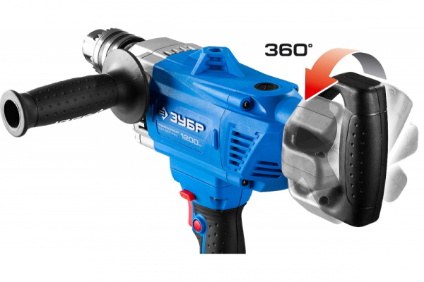 Миксер строительный ЗУБР ЗДМ-1200Р