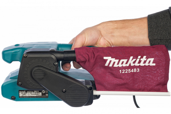 Ленточная шлифмашина MAKITA 9911 76х457 мм, 650 Вт с регулировкой