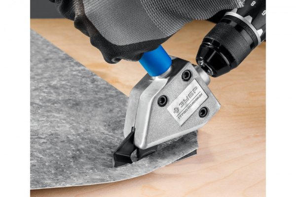 Насадка ножницы для резки листового и гофрированного металла Зубр Турбо-Ножницы