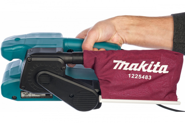 Ленточная шлифмашина MAKITA 9910 76х457 мм, 650 Вт