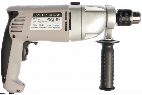 Дрель ударная Интерскол ДУ-16/1000 ЭР